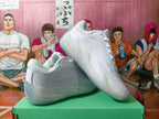 White Jordan Basketball Sneakers