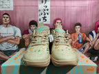 Puma Khaki Floral Pattern Sneakers