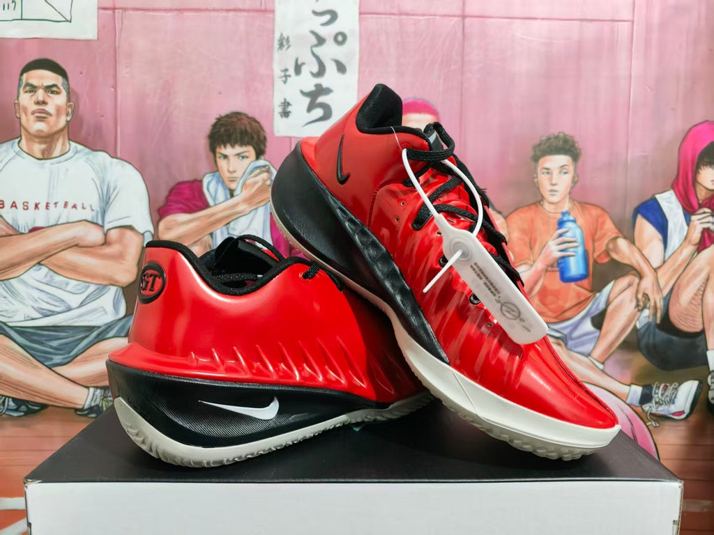 Nike GT Basketball Sneakers Red Black