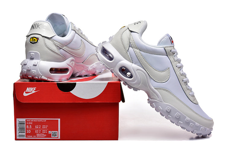 Nike Air Max Waffle SP White and Grey Sneakers