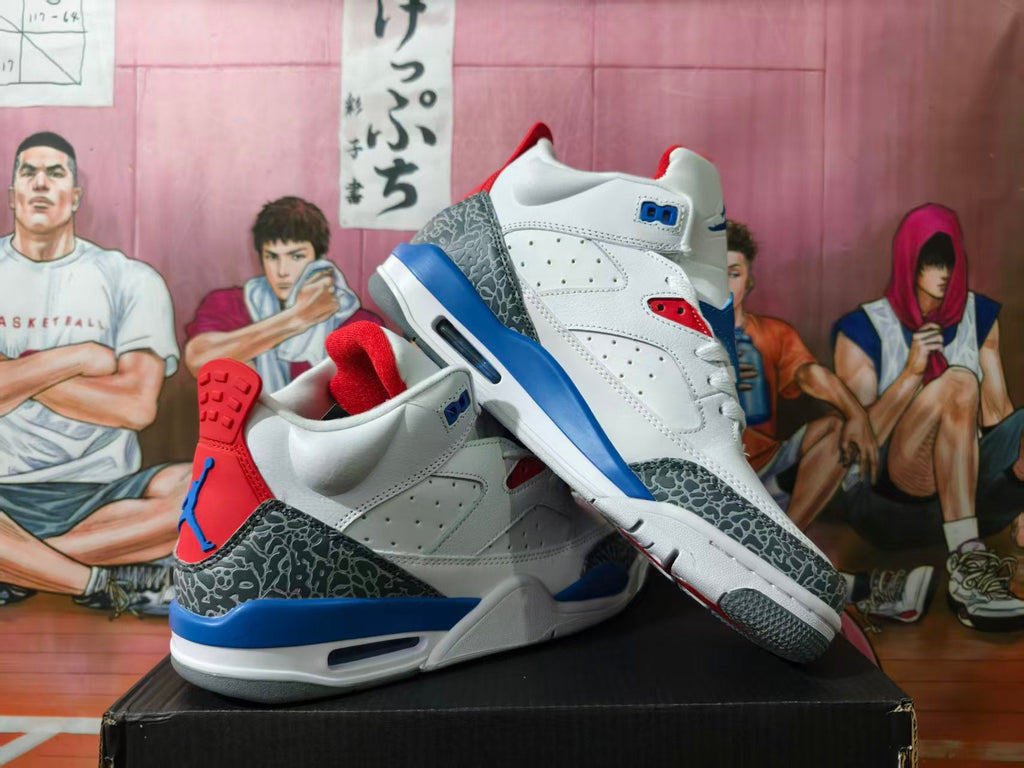 Jordan 3 Retro White Blue Basketball Sneakers