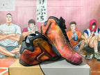 Nike Flightposite Basketball Sneakers in Orange and Brown