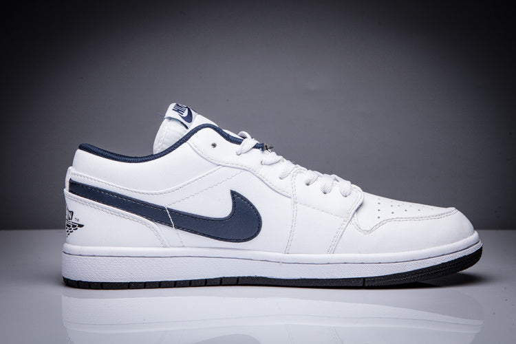 Jordan Air Jordan 1 Low White Dark Swoosh Sneakers