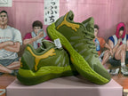 Khaki Green Basketball Sneakers