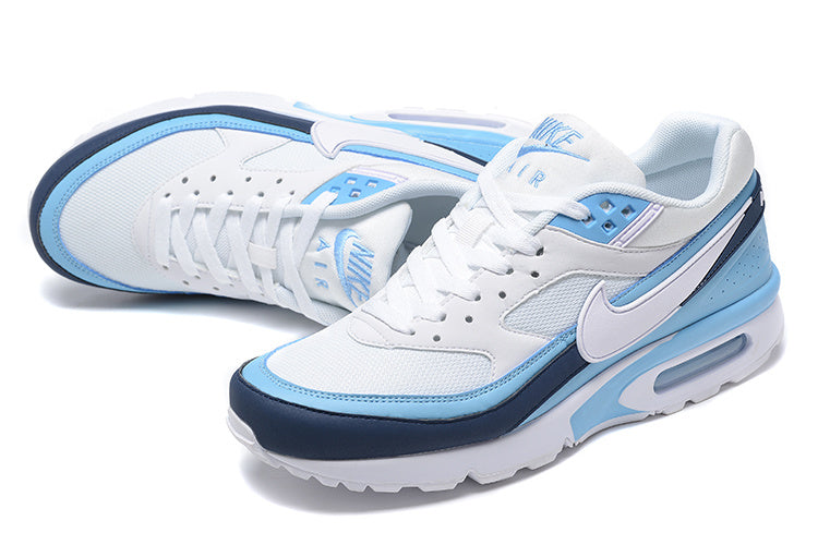Nike Air Max Sneaker in White, Blue and Navy