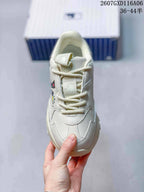 MLB Big Ball Chunky Doodle Dog Sneakers in Cream Beige