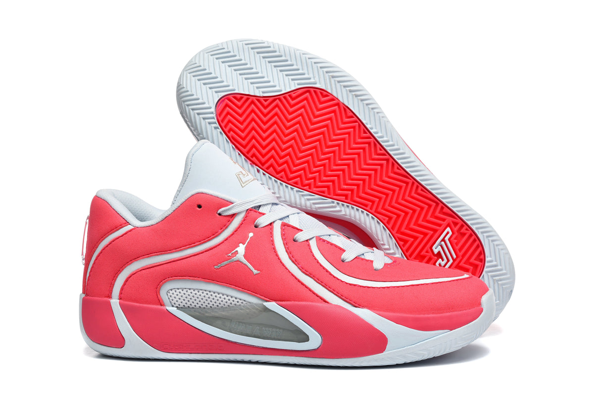 Jordan Luka 4 Basketball Shoes Red Gray IO9603-600
