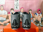 Nike Wrestling Shoes Gray Black Red