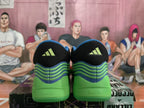 Adidas Basketball Sneakers Green Blue Red