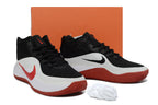 Nike Precision 8 Basketball Shoes in Black, White and Red