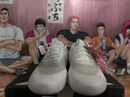 White Star Detail Sneakers