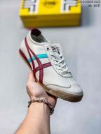 Onitsuka Tiger Sneakers White Burgundy Turquoise 2510JGD291A22