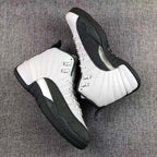 Jordan Air Jordan 12 Reverse Taxi Sneakers White Black