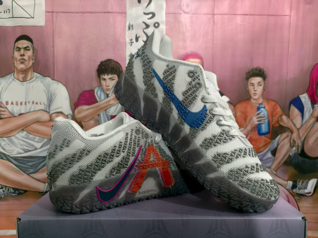 Nike Basketball Sneakers White Gray