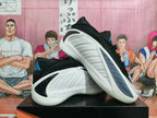 Adidas Basketball Shoes, White Black Blue