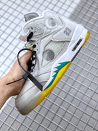 Jordan Air Jordan 5 Off-White Grey White CT8480-105 Sneakers