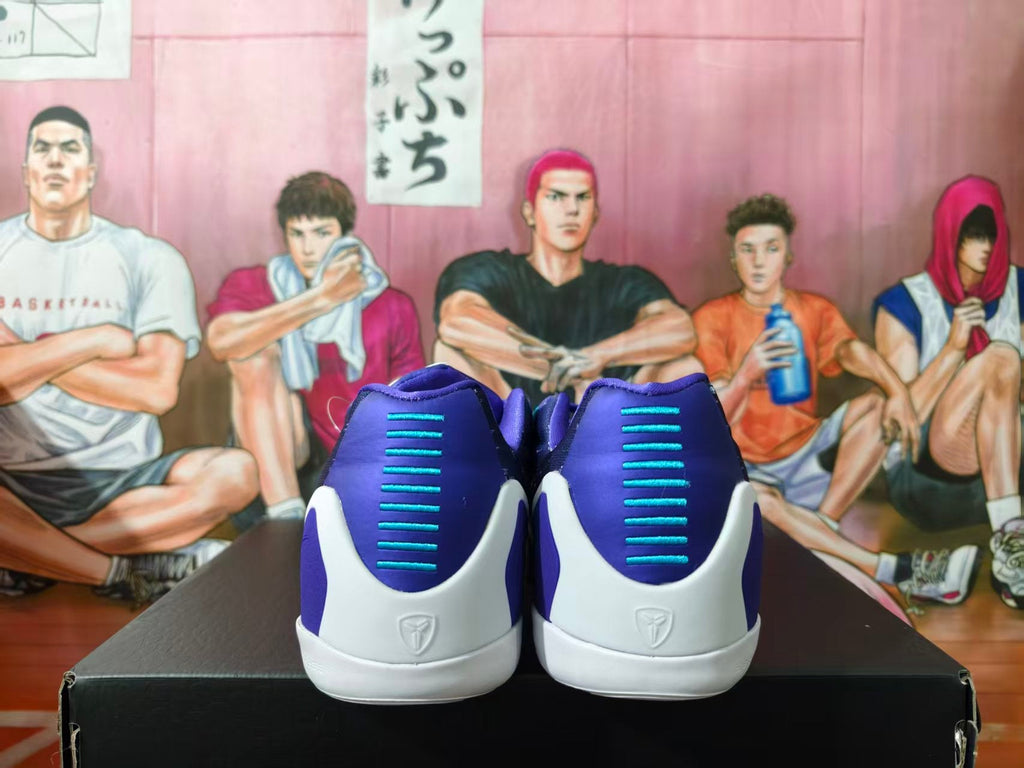 Nike Basketball Sneakers Purple Blue