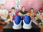 Nike Basketball Sneakers Purple Blue