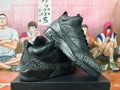 Jordan 3 Black Elephant Print Sneakers