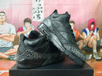 Jordan 3 Black Elephant Print Sneakers