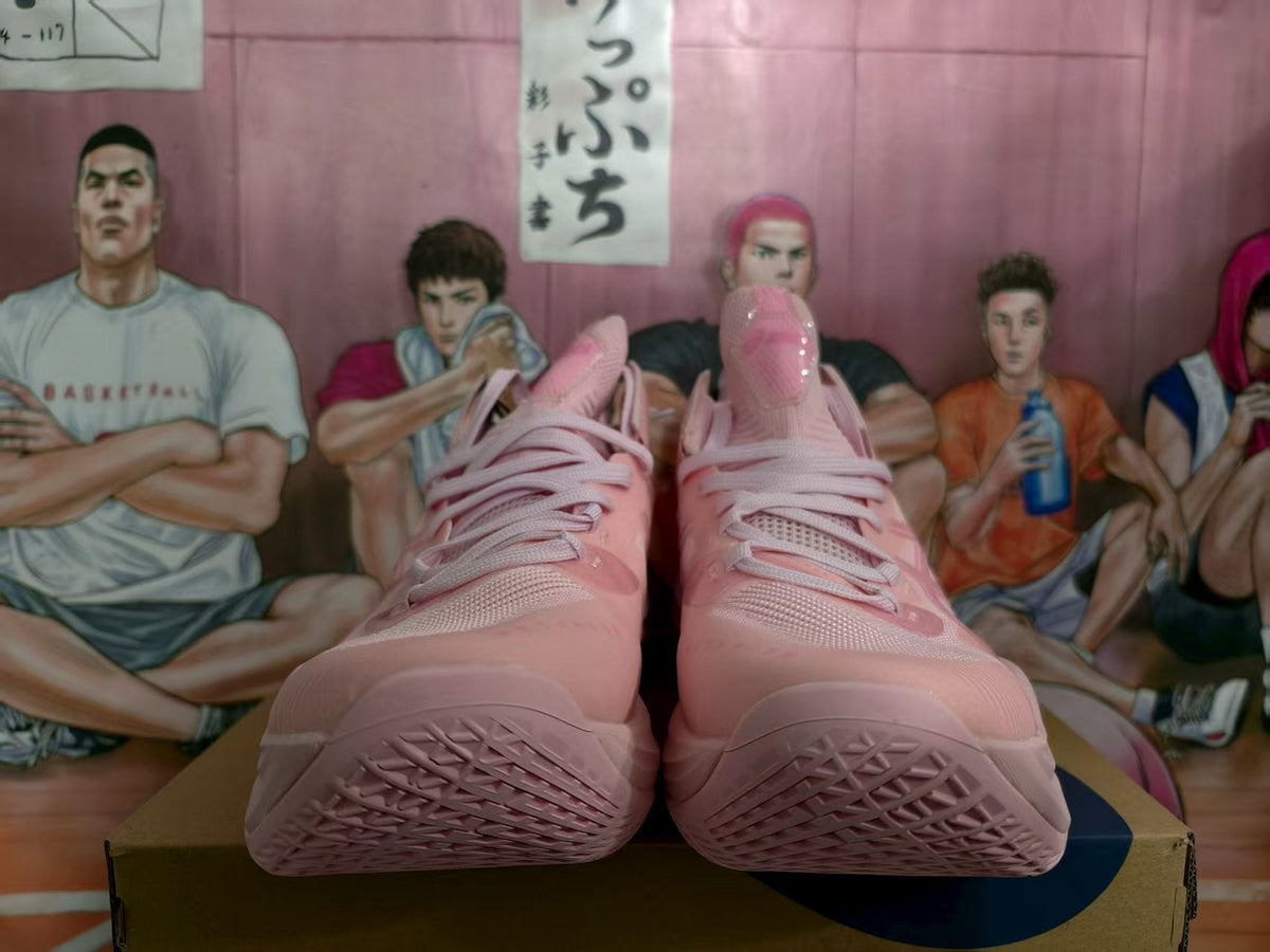 ASICS Pink Basketball Sneakers