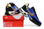 Nike Air Max Waffle SP Blue and Gold Sneakers