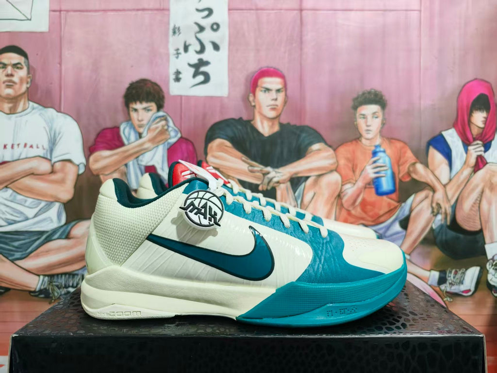 Nike Basketball Sneakers Coconut Milk Blue