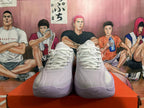 Nike Basketball Shoes in White and Purple