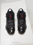 Jordan 6 Rings Sneakers Black Red