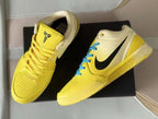 Nike Kobe 4 Basketball Sneakers Yellow and Black