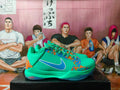 Nike Kobe 6 Protro Basketball Shoes, Green and Blue