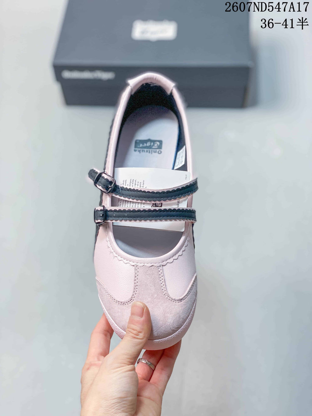 Onitsuka Tiger Mexico 66 Mary Jane Sneakers Pink