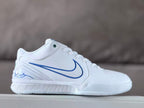 Nike Kobe 4 Basketball Shoes White and Blue