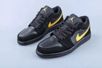 Jordan Air Jordan 1 Low Black Yellow 553558-071 Sneakers