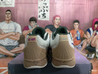 Jordan 12-AM Basketball Sneakers White Blue