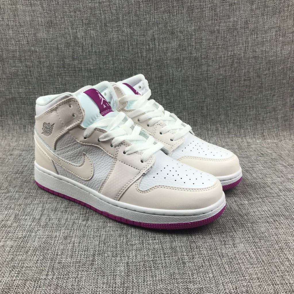 Jordan Air Jordan 1 Mid GG Sneakers White Grey Pink