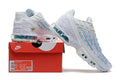 Nike Air Max Plus White and Blue Sneakers