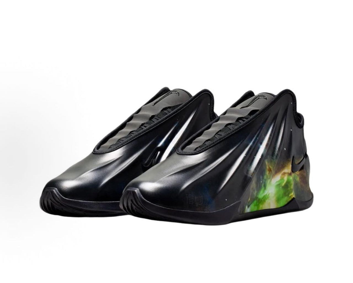 Nike High-Top Sneakers Black and Green