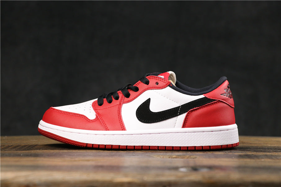 Jordan Chicago Low-Top Sneakers Red White Black
