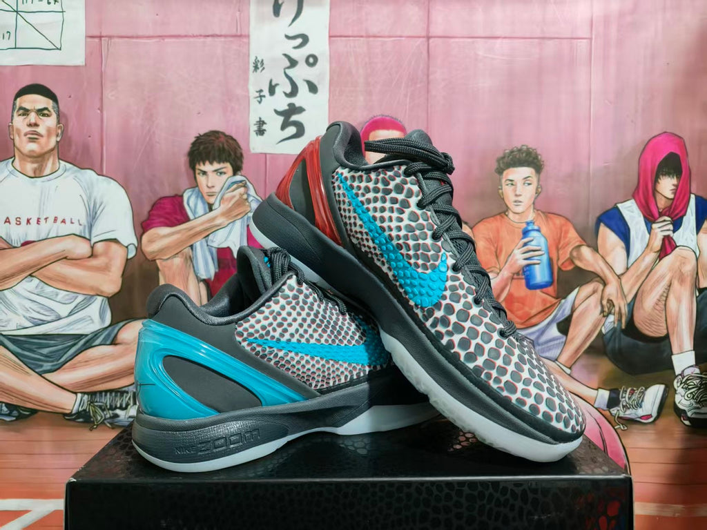 Nike Zoom Basketball Sneakers Black Blue Red EU 40-48.5