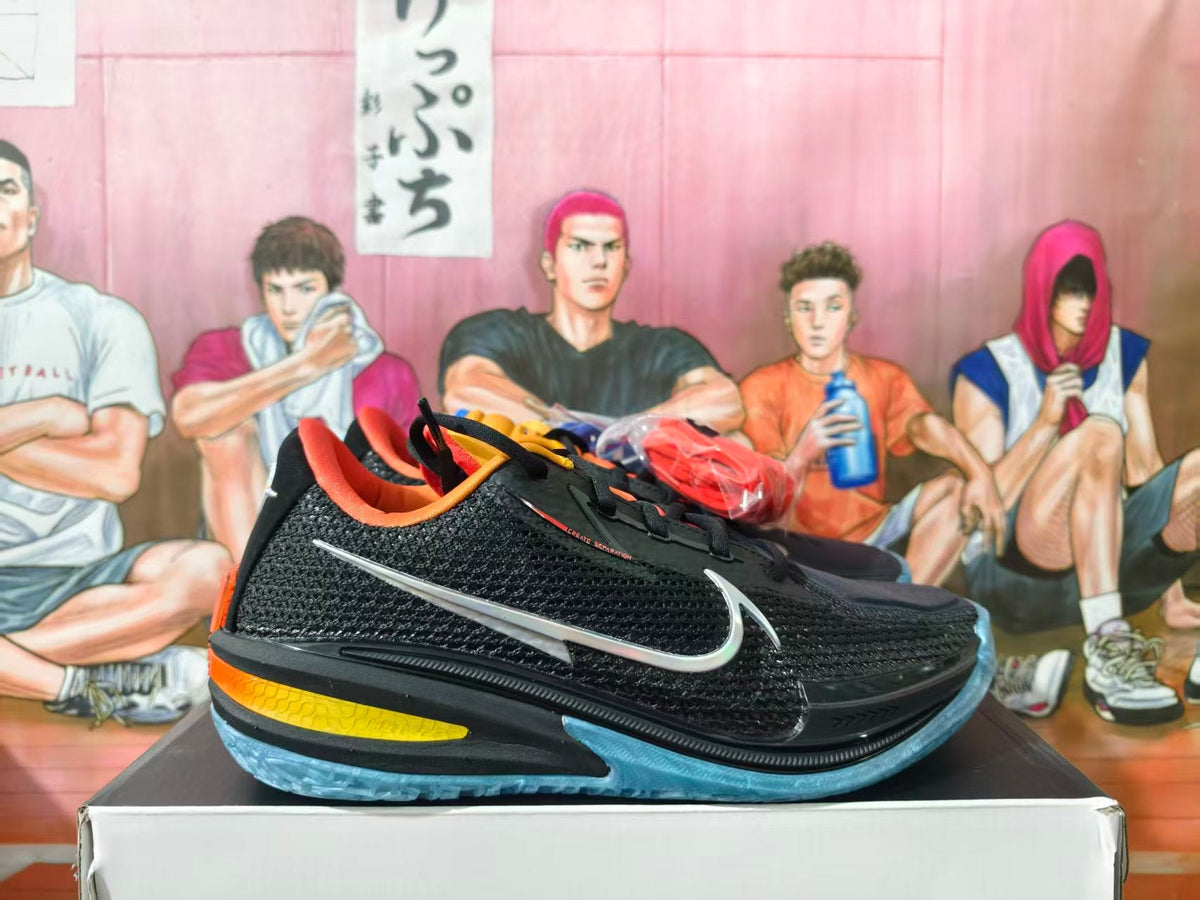 Nike LeBron 21 Black and Orange Basketball Shoes