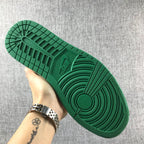 Jordan Air Jordan 1 Mid SE Green White Black Sneakers 852542-301