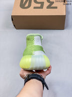 Adidas Yeezy Boost 350 V2 Green White Sneakers