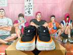Nike Basketball Shoes Black Orange and White