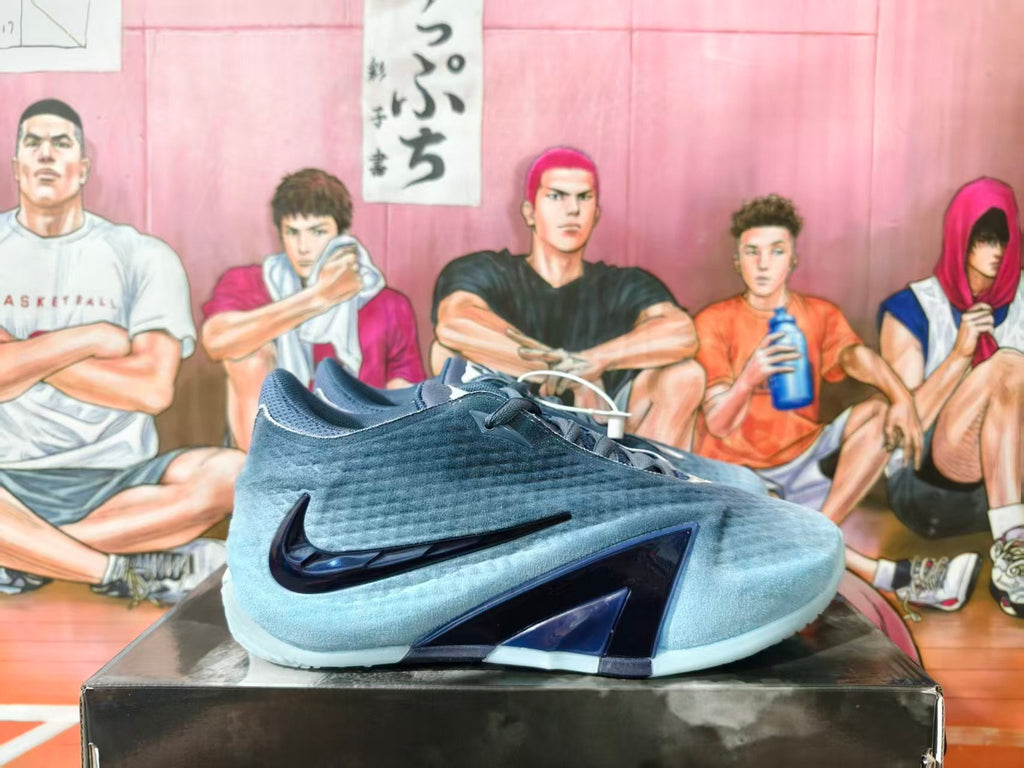 Nike Basketball Shoes in Gray Blue