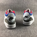 Jordan Air Jordan 3 Seoul White Blue Red AV8370-100 Sneakers