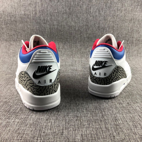 Jordan Air Jordan 3 Seoul White Blue Red AV8370-100 Sneakers