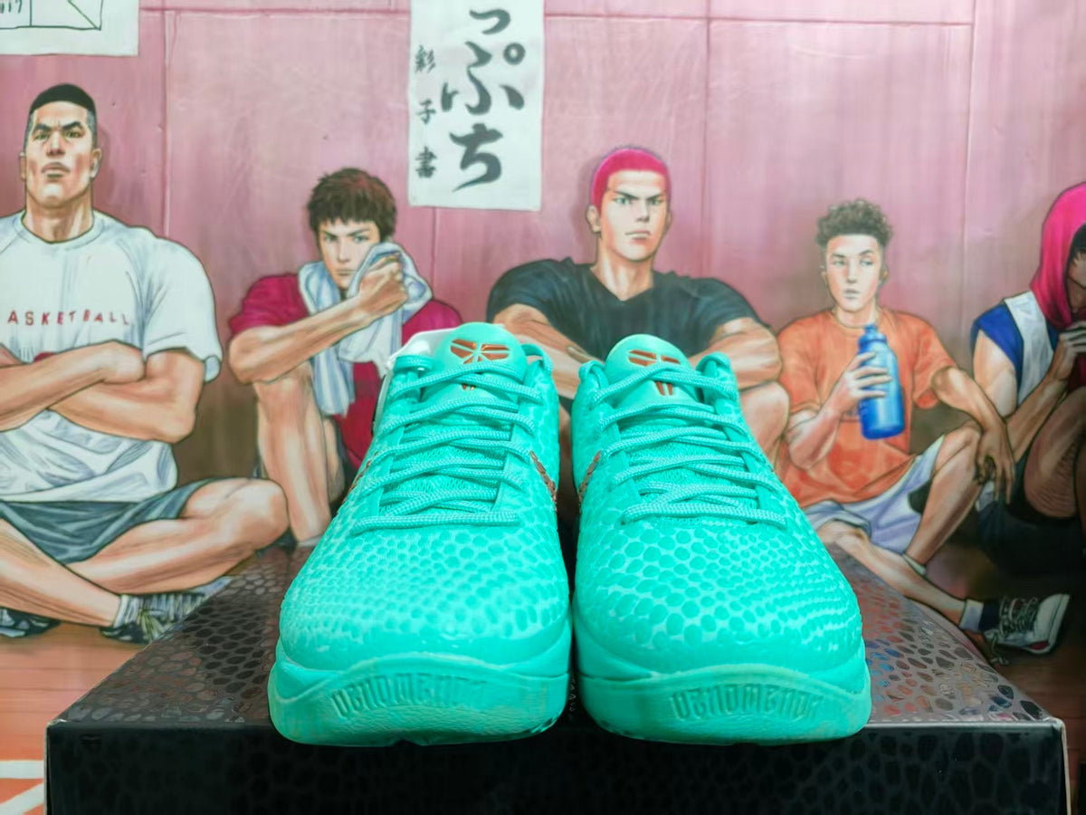 Nike Kobe 8 Basketball Shoes in Turquoise and Bronze