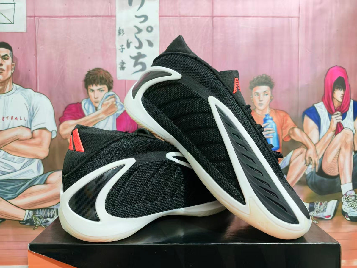Adidas Basketball Shoes Black Red White