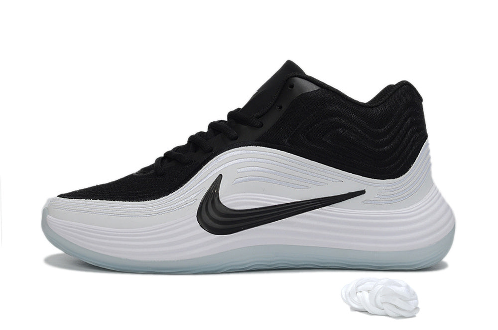 Nike Precision 8 Basketball Shoes in Black, White and Red
